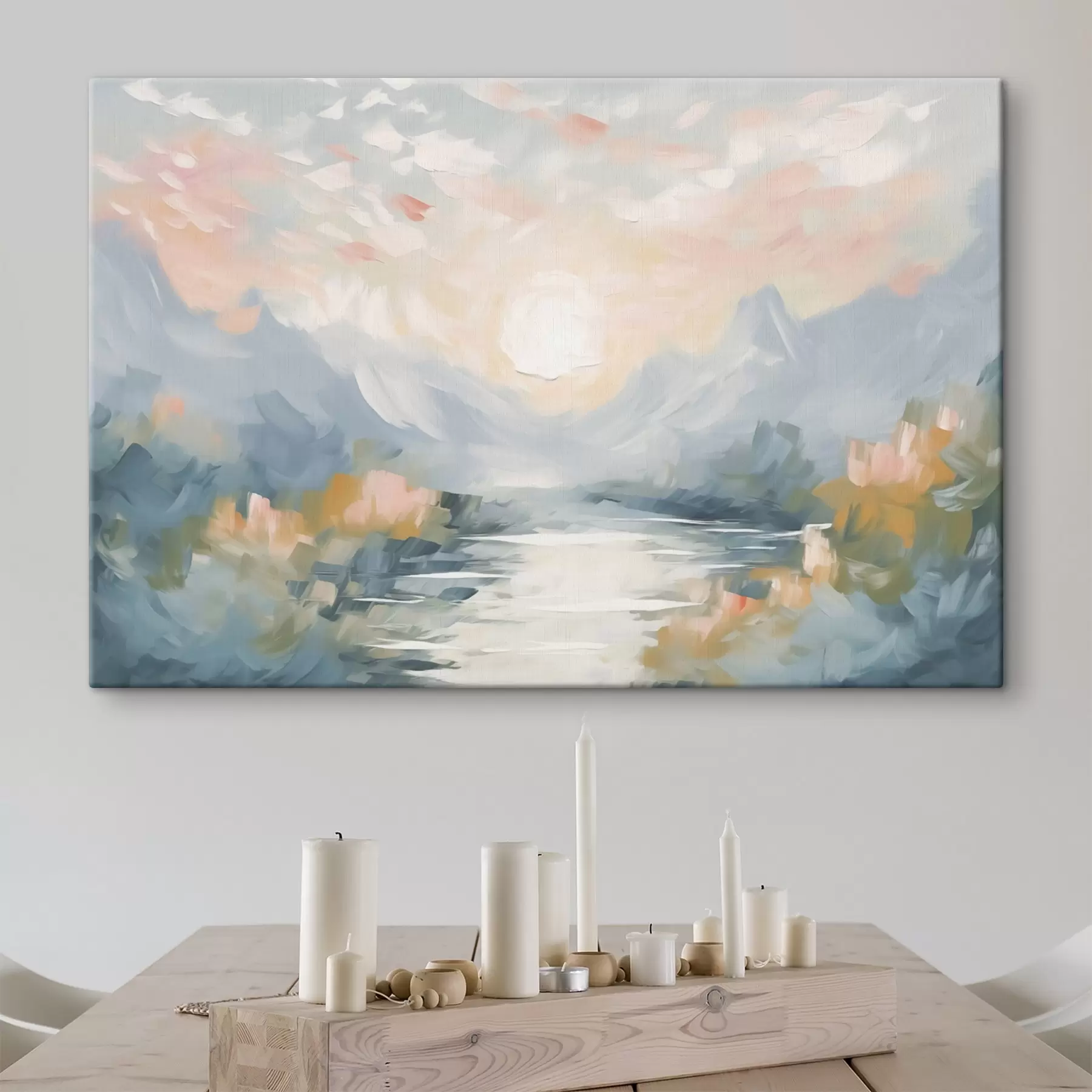 Obraz Abstrakce hor Č. s44052