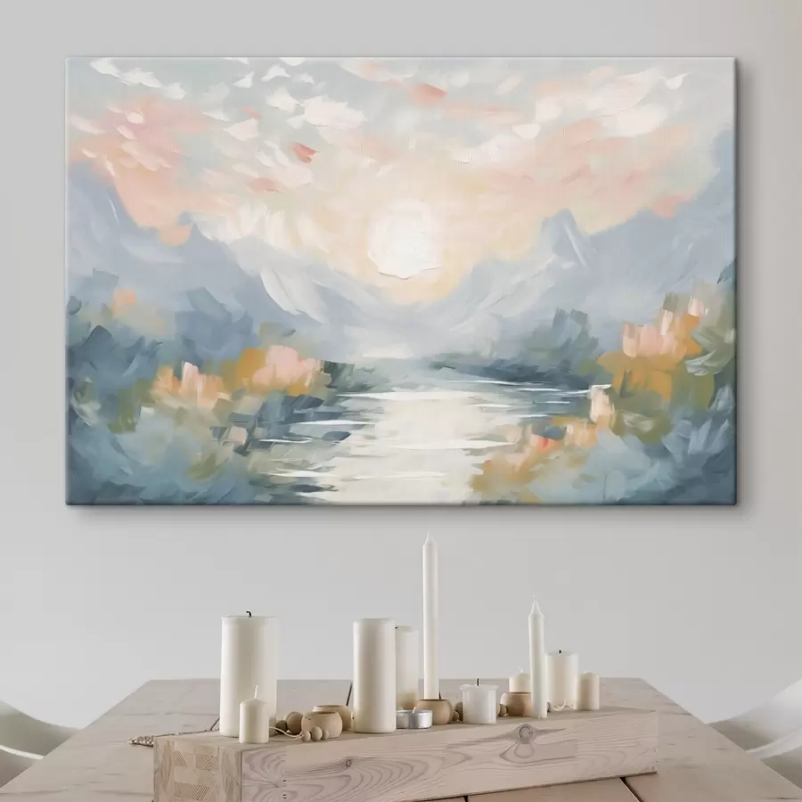 Obraz Abstrakce hor Č. s44052