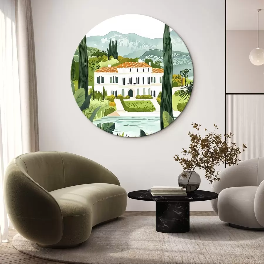 Obraz Španělsko, letní krajina, citroníky, architektonické, tropické Č. r44026