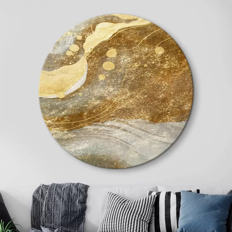 Fototapet Abstraktní akvarelové vlny r44003