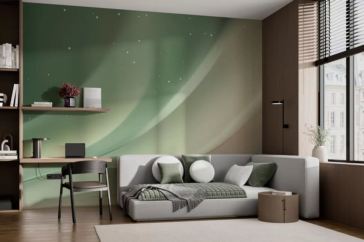 Fototapet Abstraktní vlny Aurora w03751