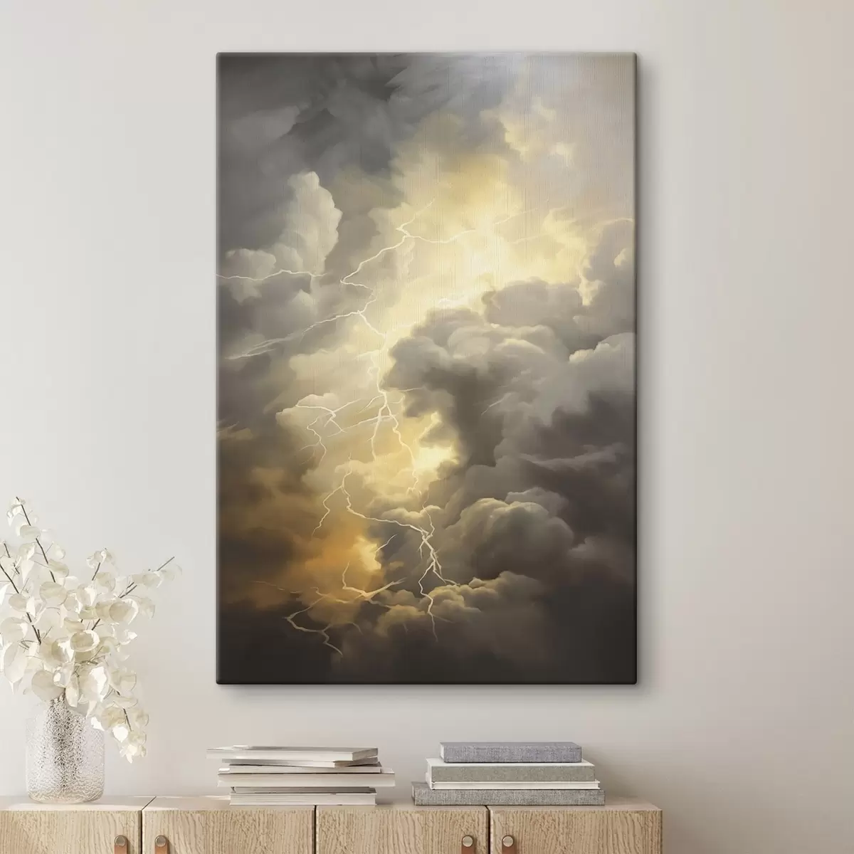 Obraz Hromové mraky a blesky Č. s44123
