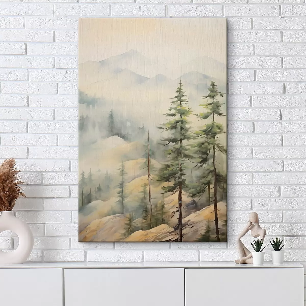 Obraz Jedli v blízkosti hor Č. s44124