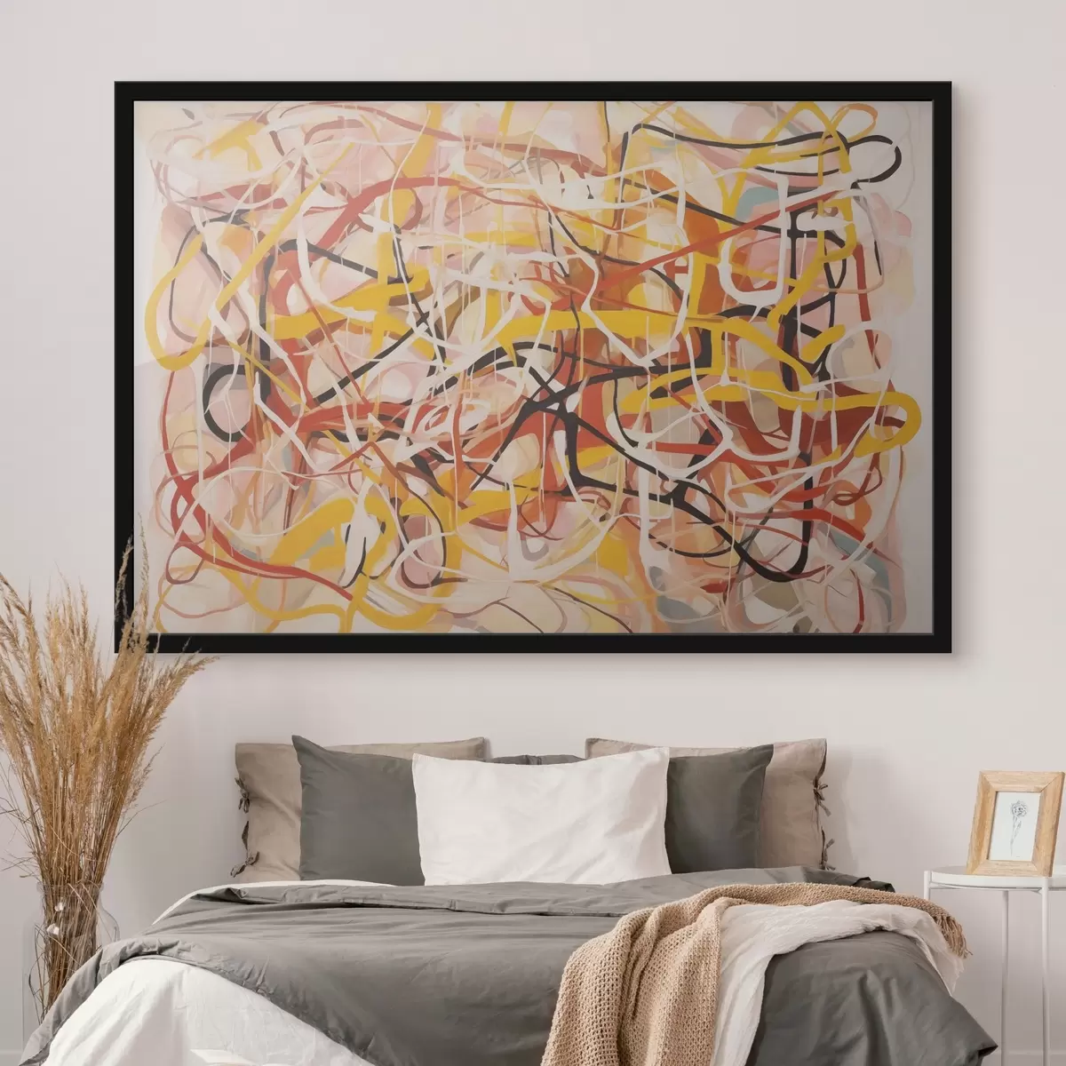 Poster Spletité linie f44131