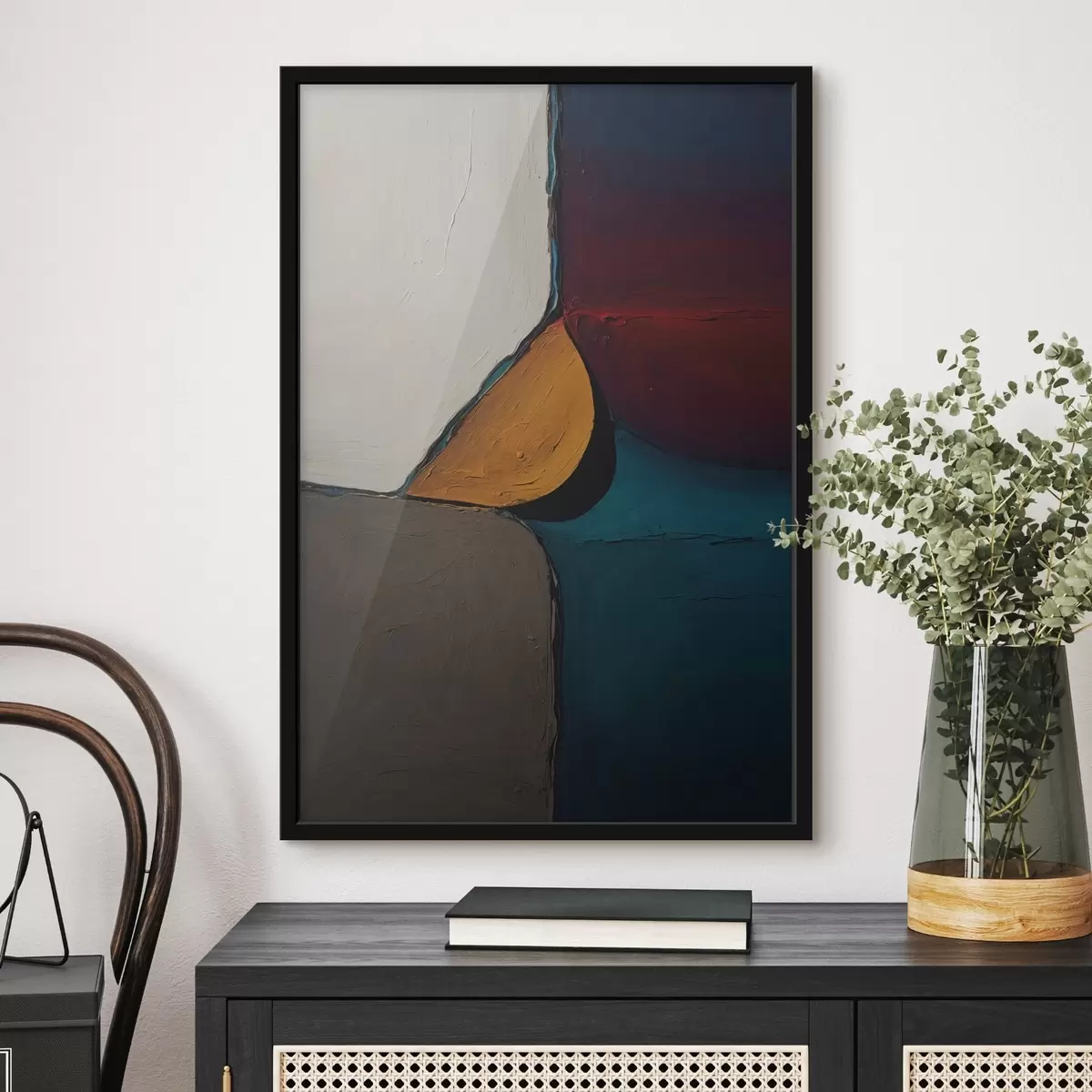 Poster Vícebarevný reliéf f44095