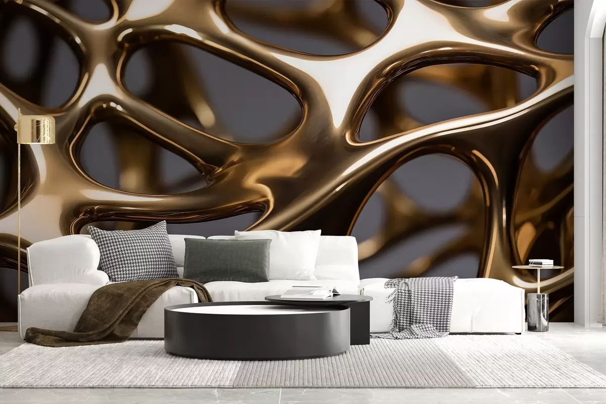 Fototapet Velké objemové vzory w03816