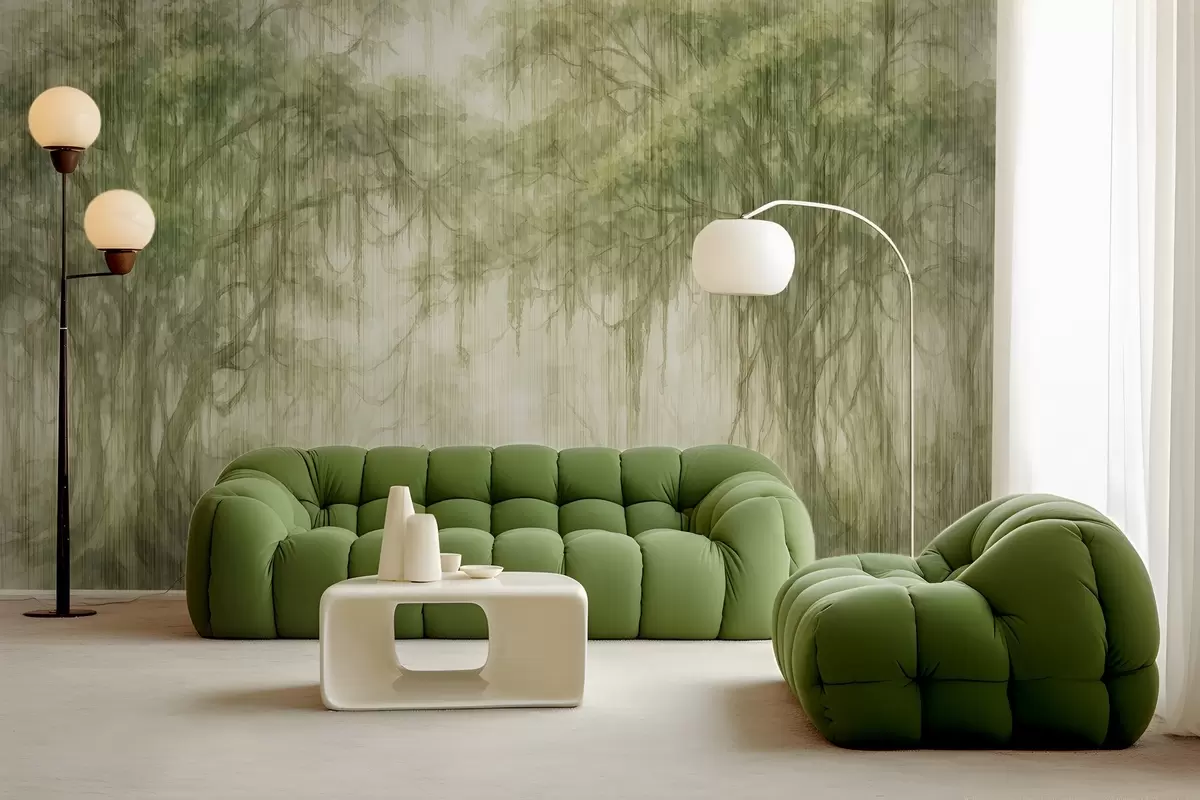 Fototapet Abstraktní stromy w03819