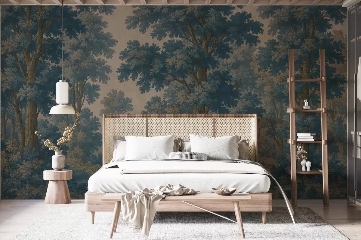 Fototapet Moderní obraz lesa ve stylu grunge w03822