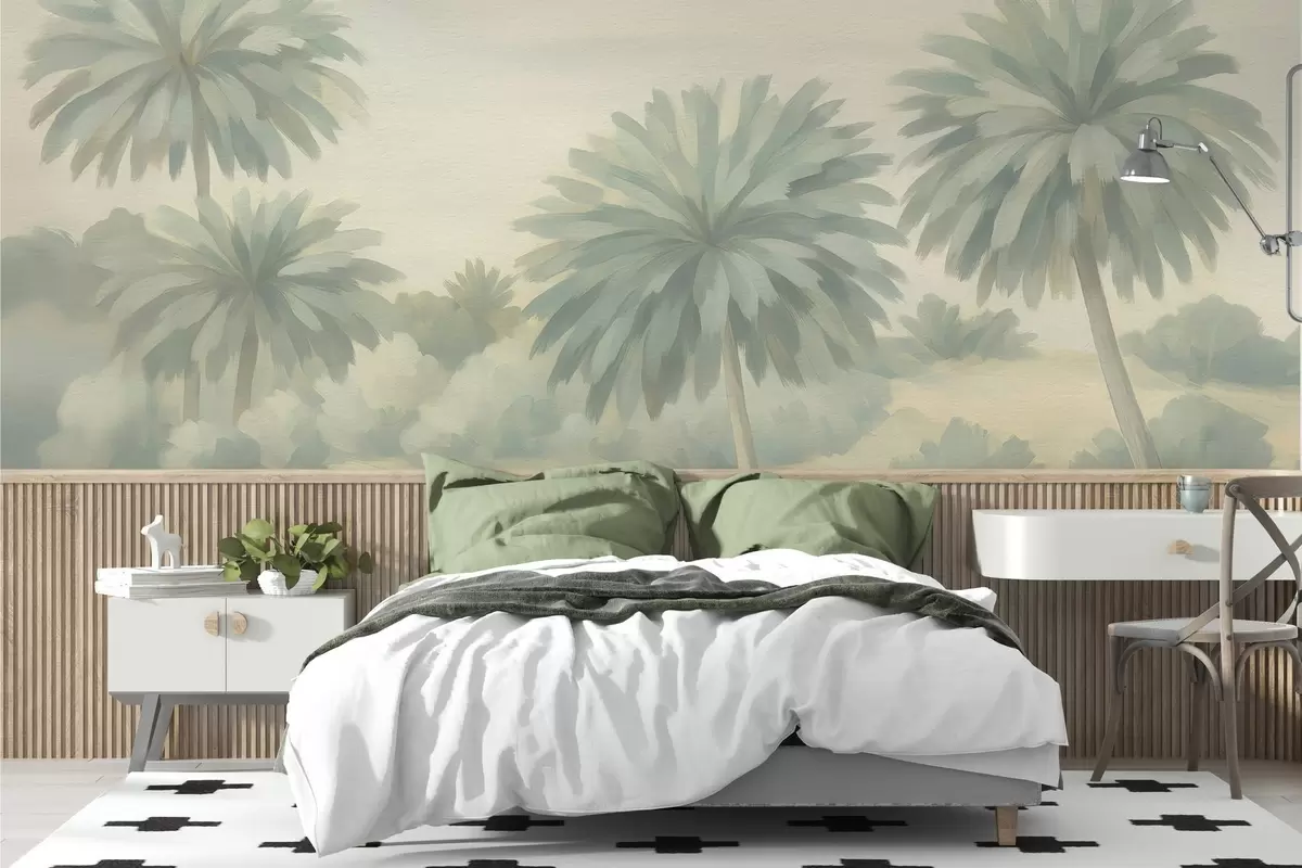 Fototapet Akvarelová krajina w03824