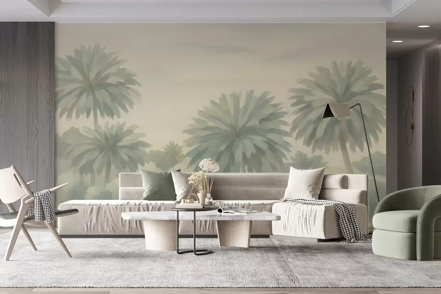 Fototapet Akvarelová krajina w03824