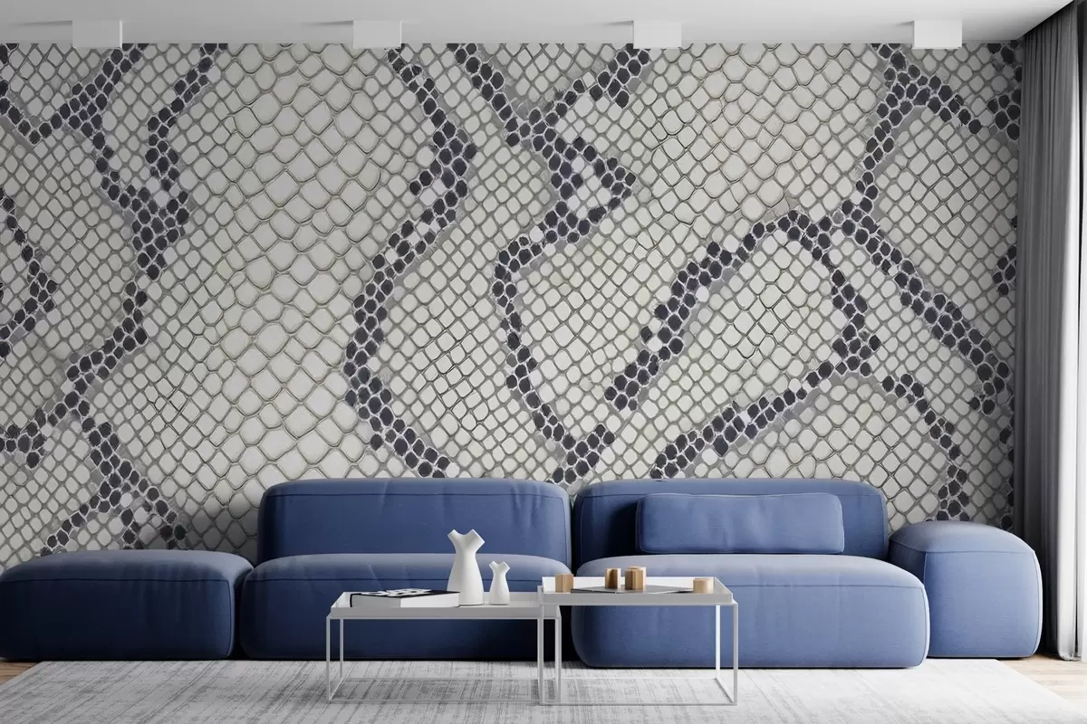 Fototapet Imitace hadí kůže barvou w03830