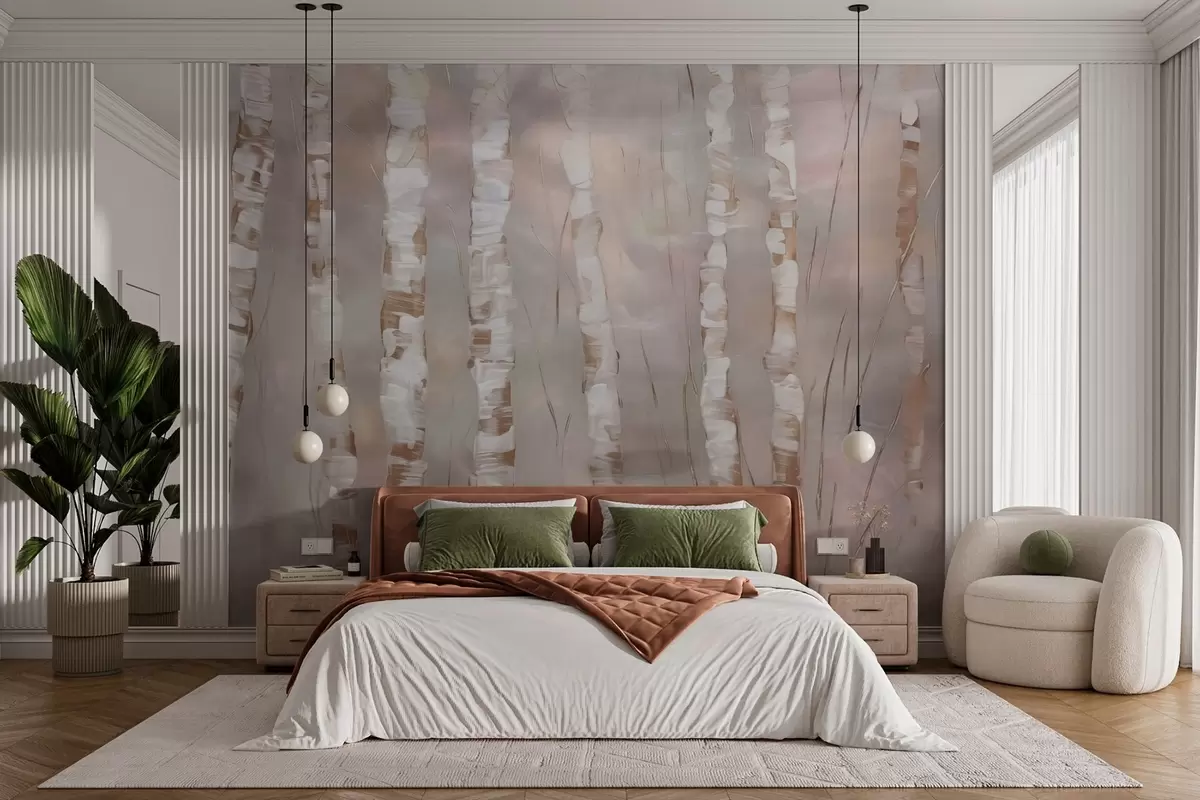 Fototapet Abstraktní stromy w03851