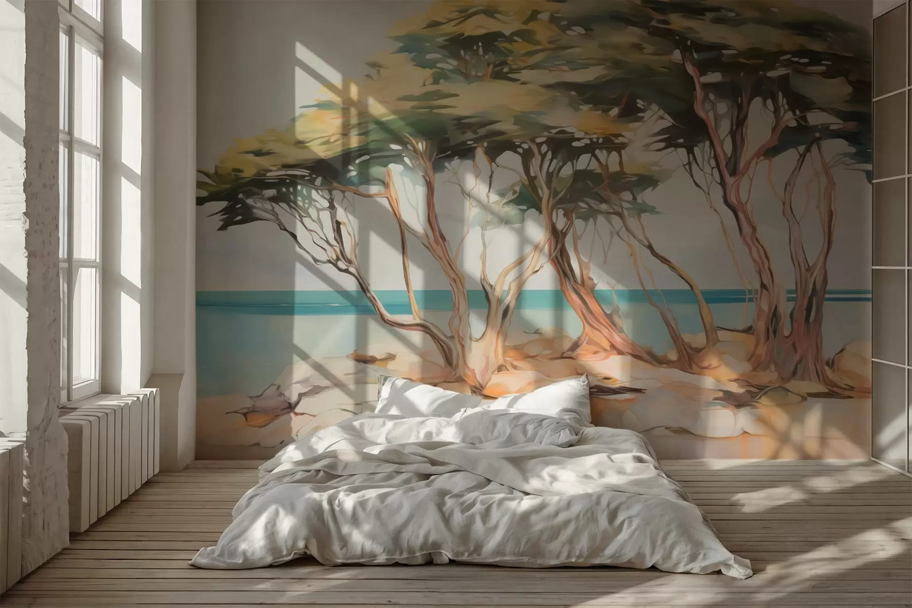 Fototapet Stromy u moře w03855