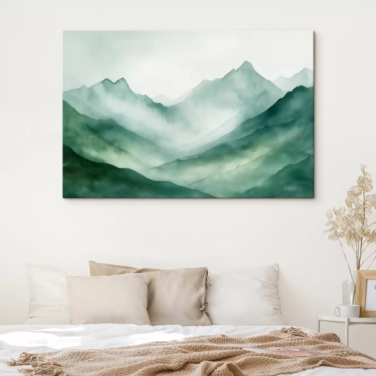 Obraz Hory v zelených tónech Č. s44168