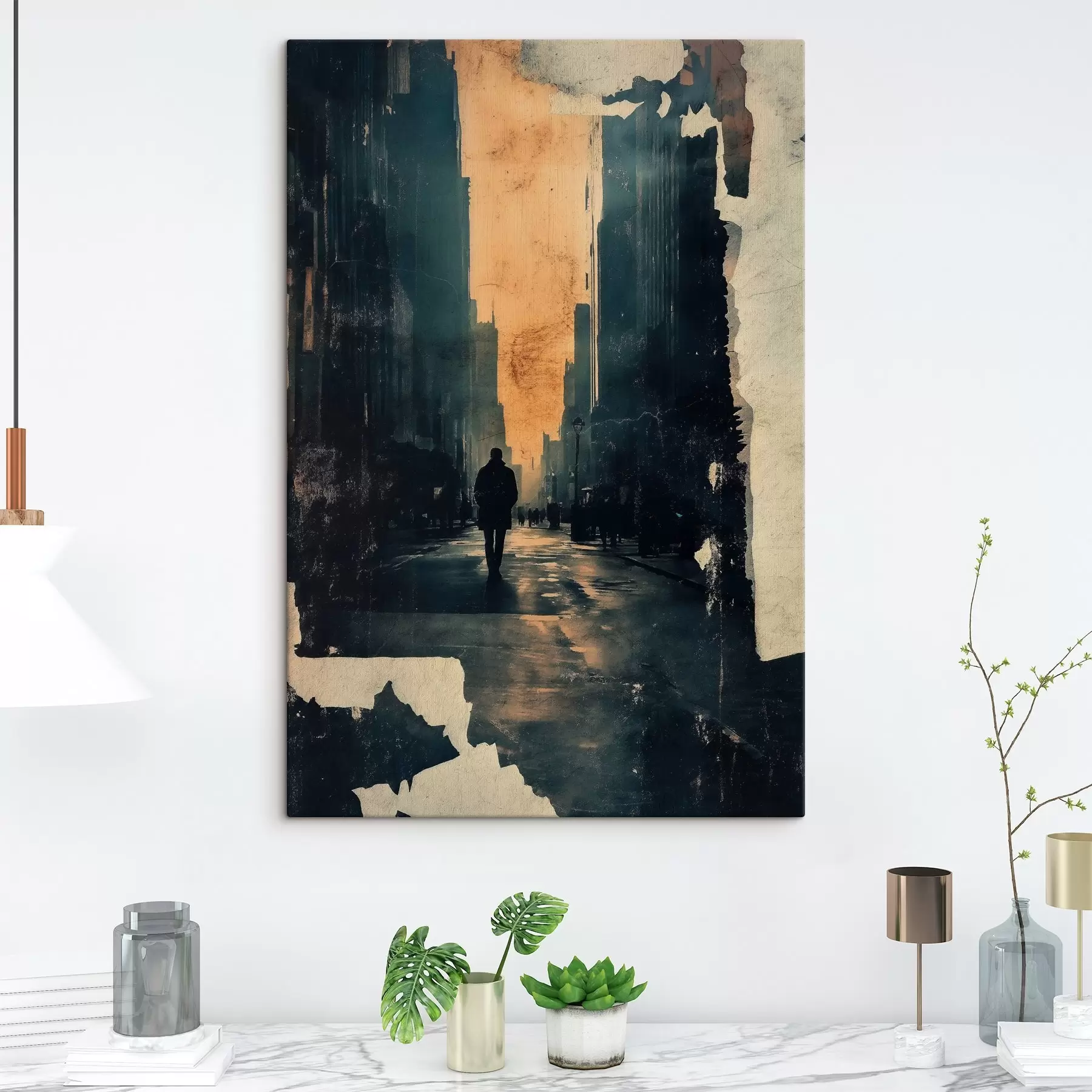 Obraz Sám v metropoli Č. s44180