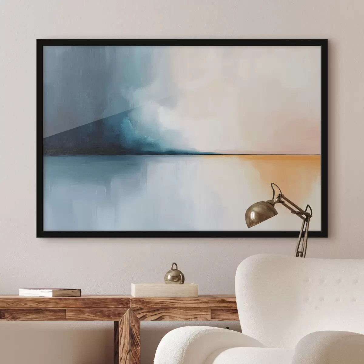 Poster Hory v zelených tónech f44171