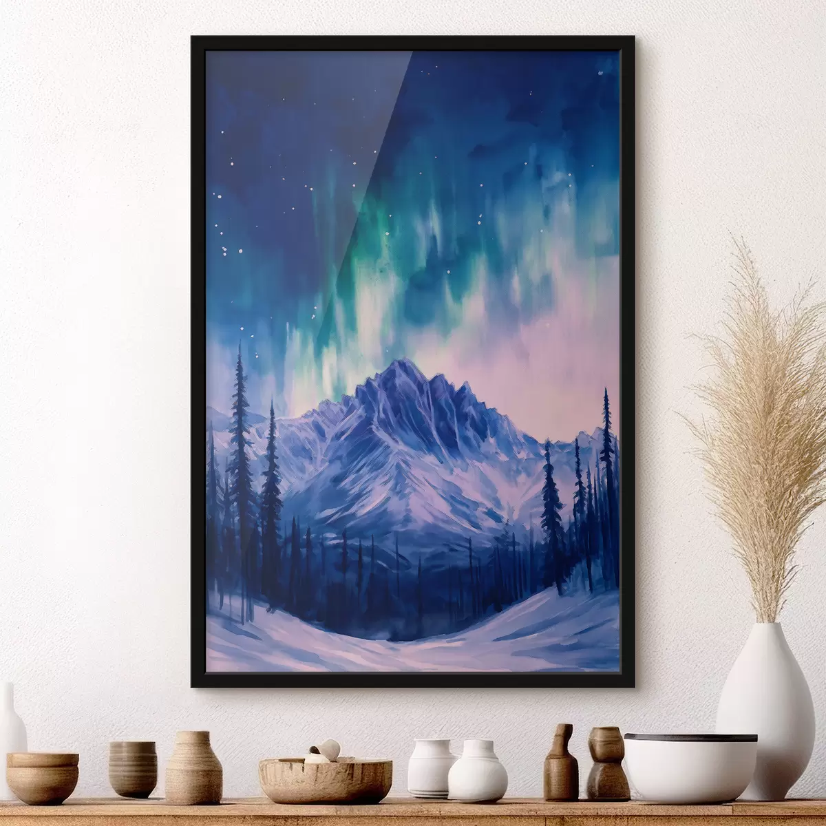 Poster Elegantní tahy štětcem f44172