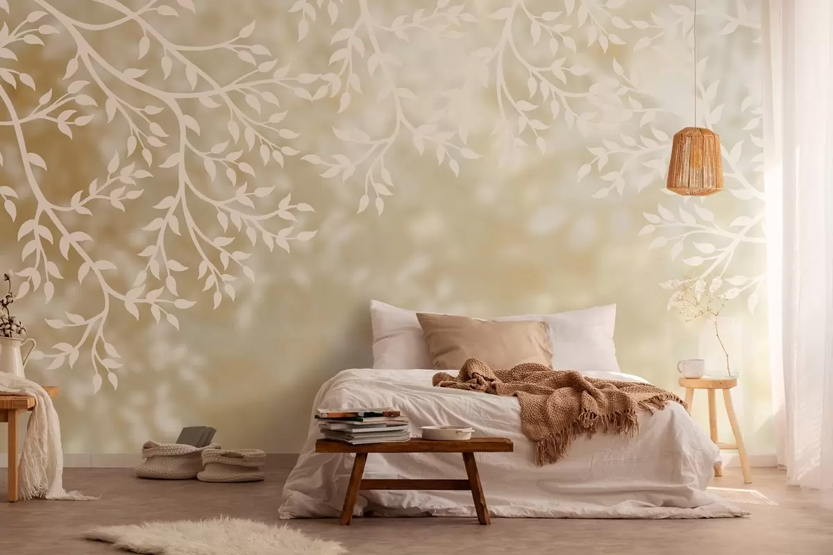 Fototapet slunečné větve w03765