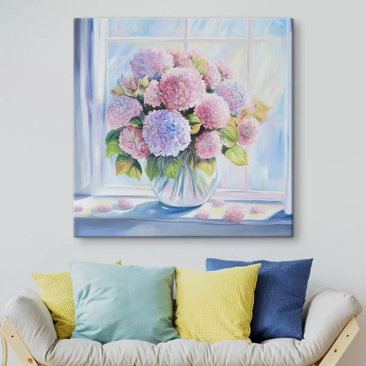 Obraz Kytice květin na okně Č. s44210