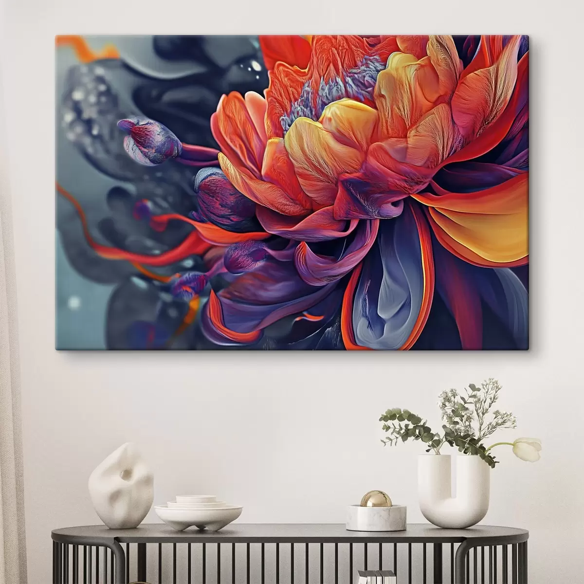 Obraz Velká světlá květina Č. s44214