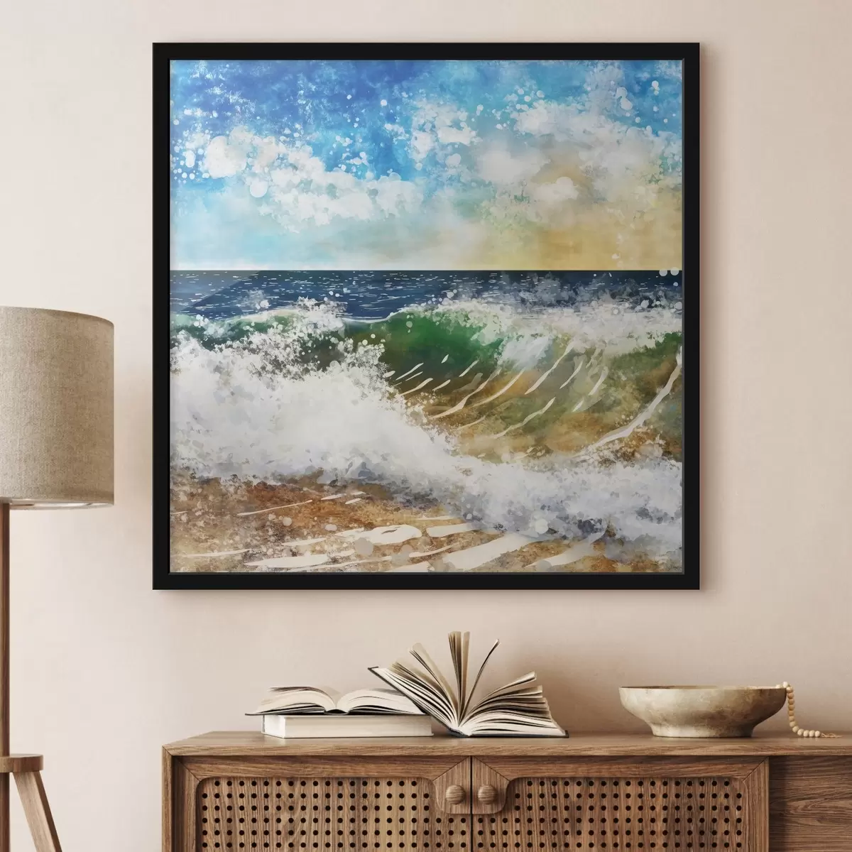 Poster Pobřeží moře f44221