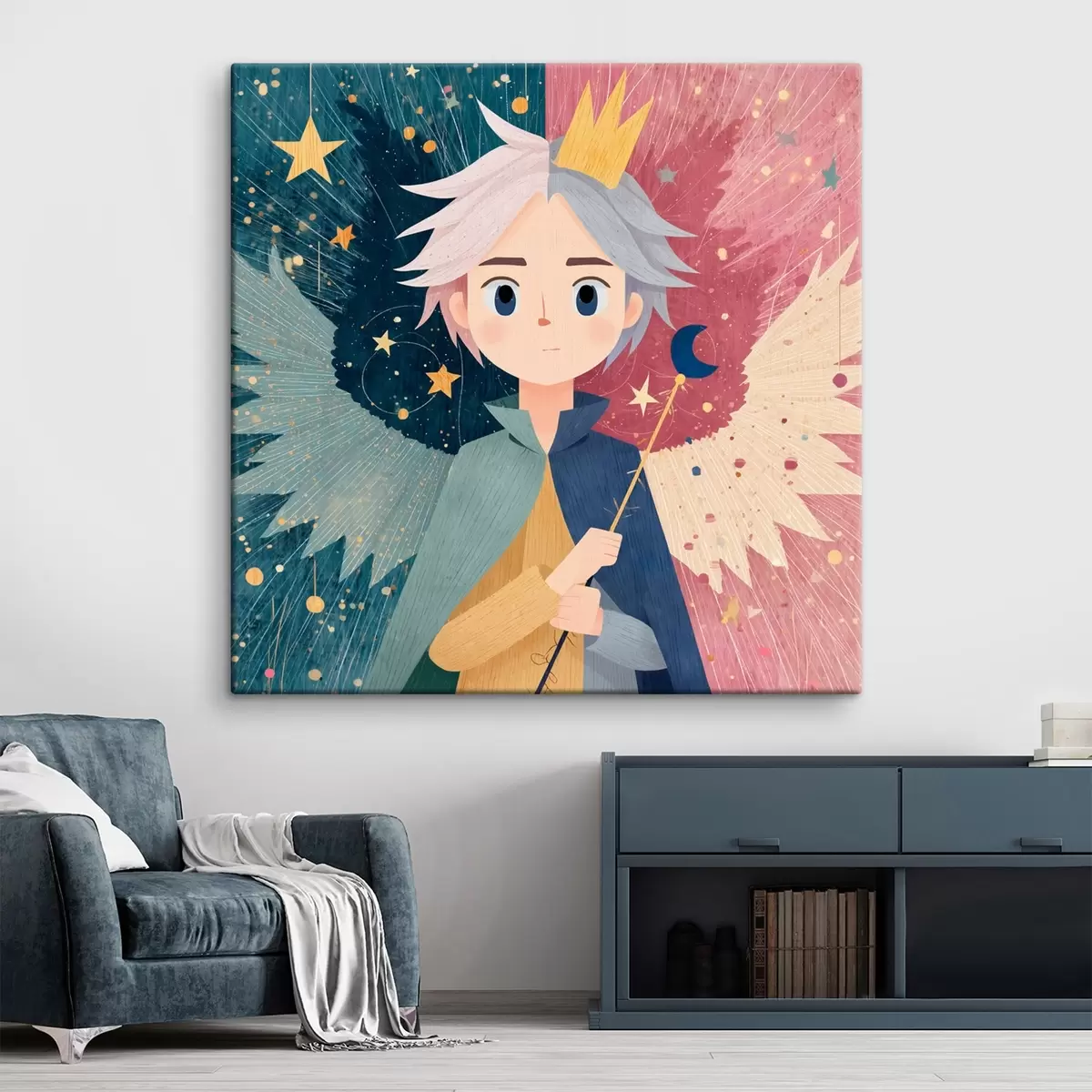 Obraz Dualita ve stylu fantasy Č. s44245