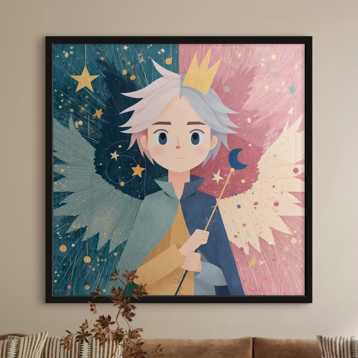 Poster Dualita ve stylu fantasy f44245