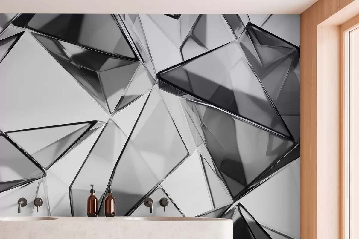 Fototapet Prizmatická abstrakce w03903