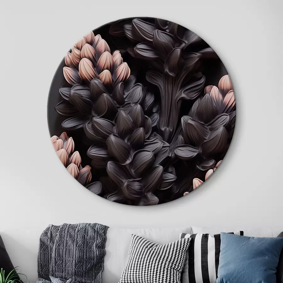 Obraz Tmavé květy Č. r44296