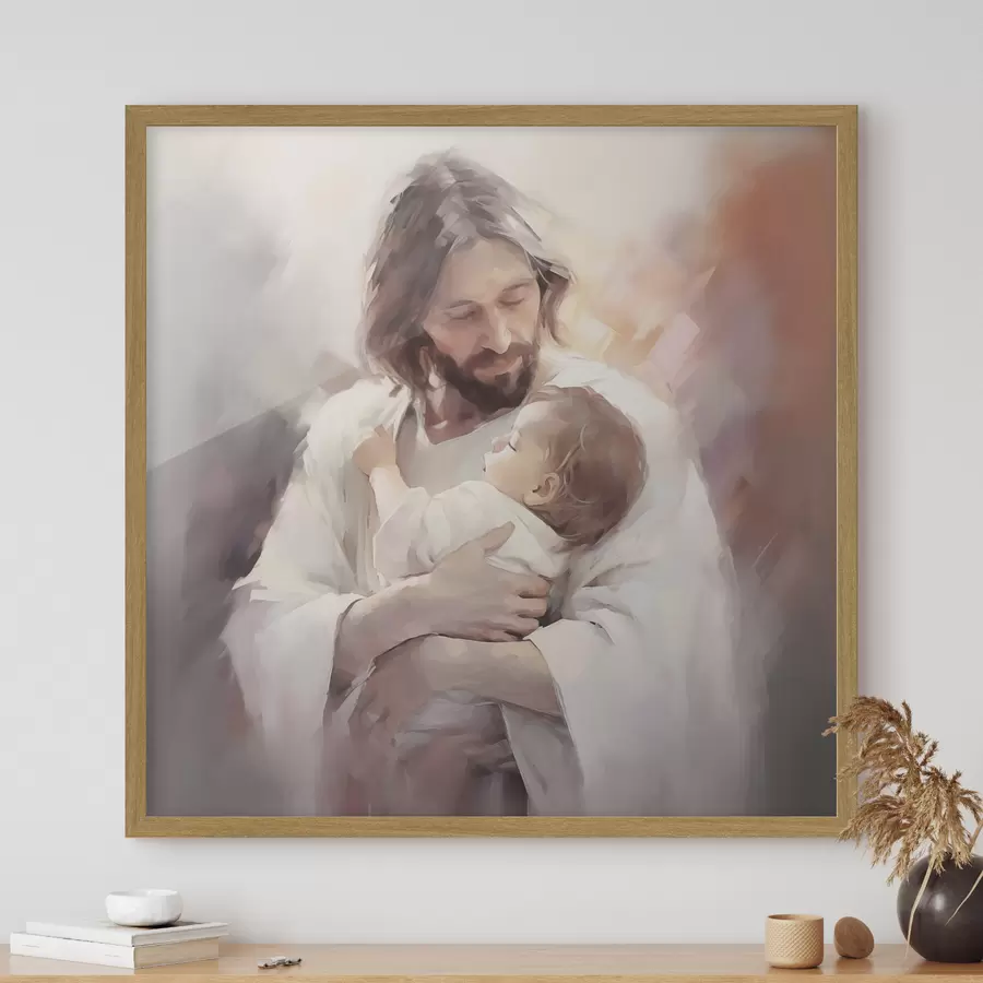 Fototapet Ježíš s dítětem f44283