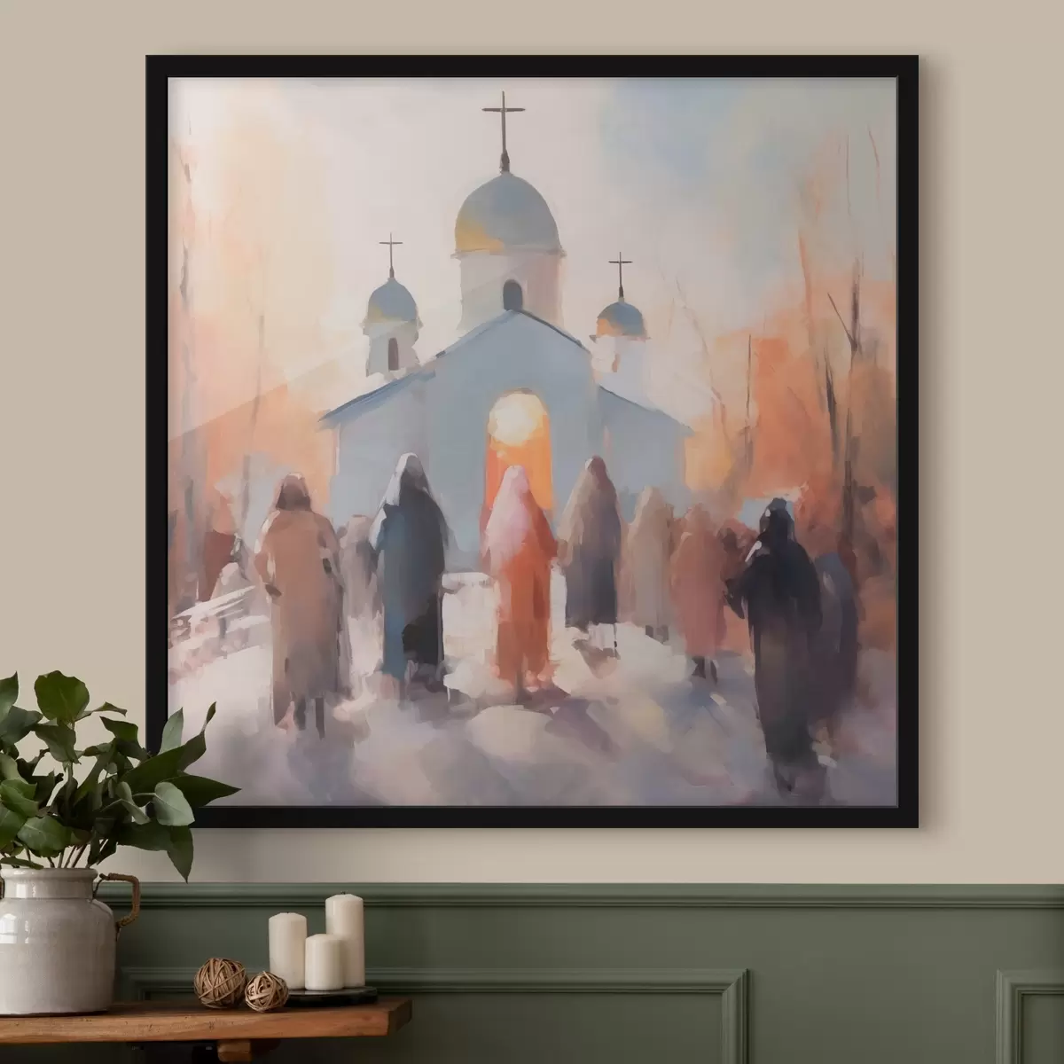 Poster Kostel f44286