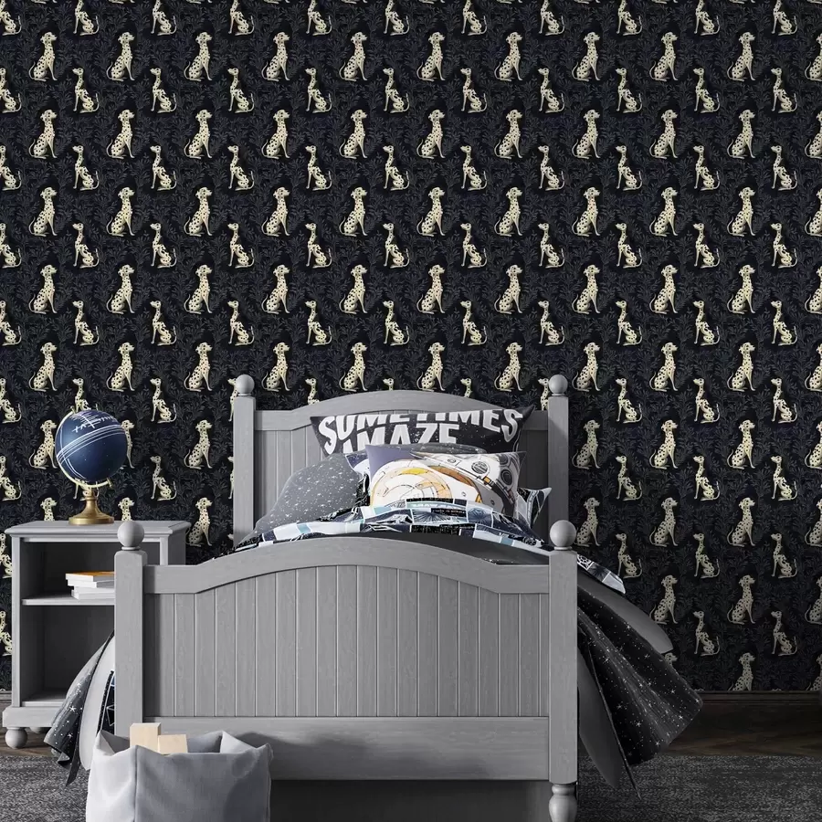 Fototapet Dalmatini na tmavém pozadí a00121