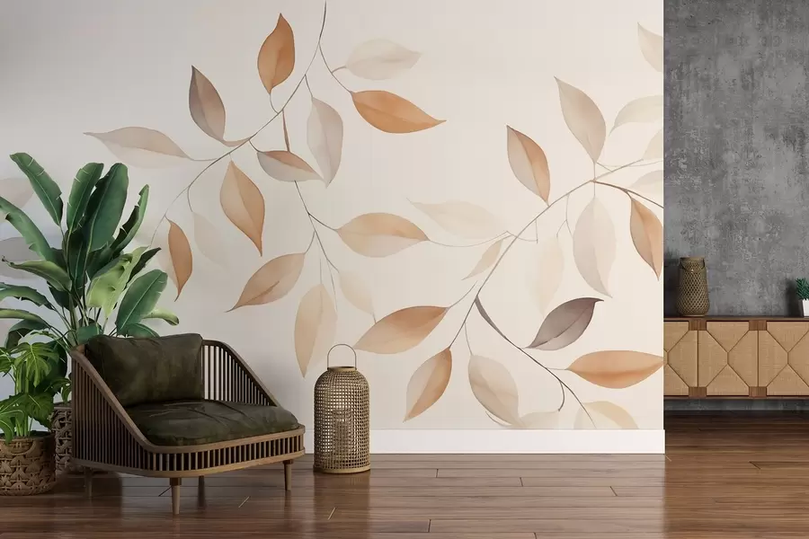 Fototapet Listy w03892