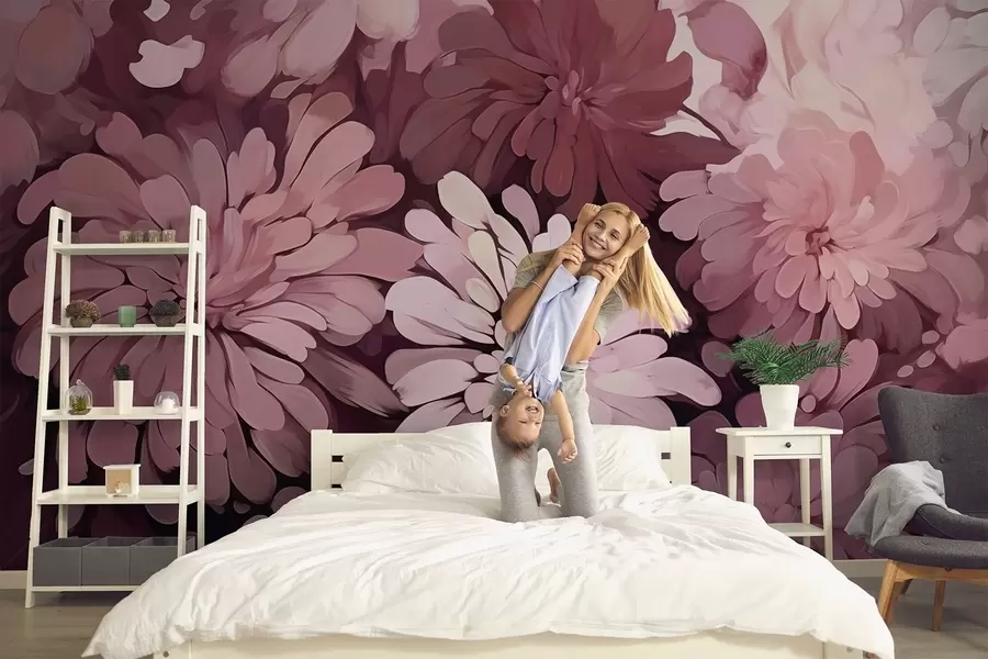 Fototapet Velké květy w03894