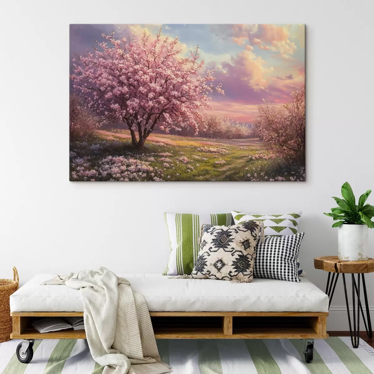 Obraz Kvetoucí růžové stromy Č. s44324