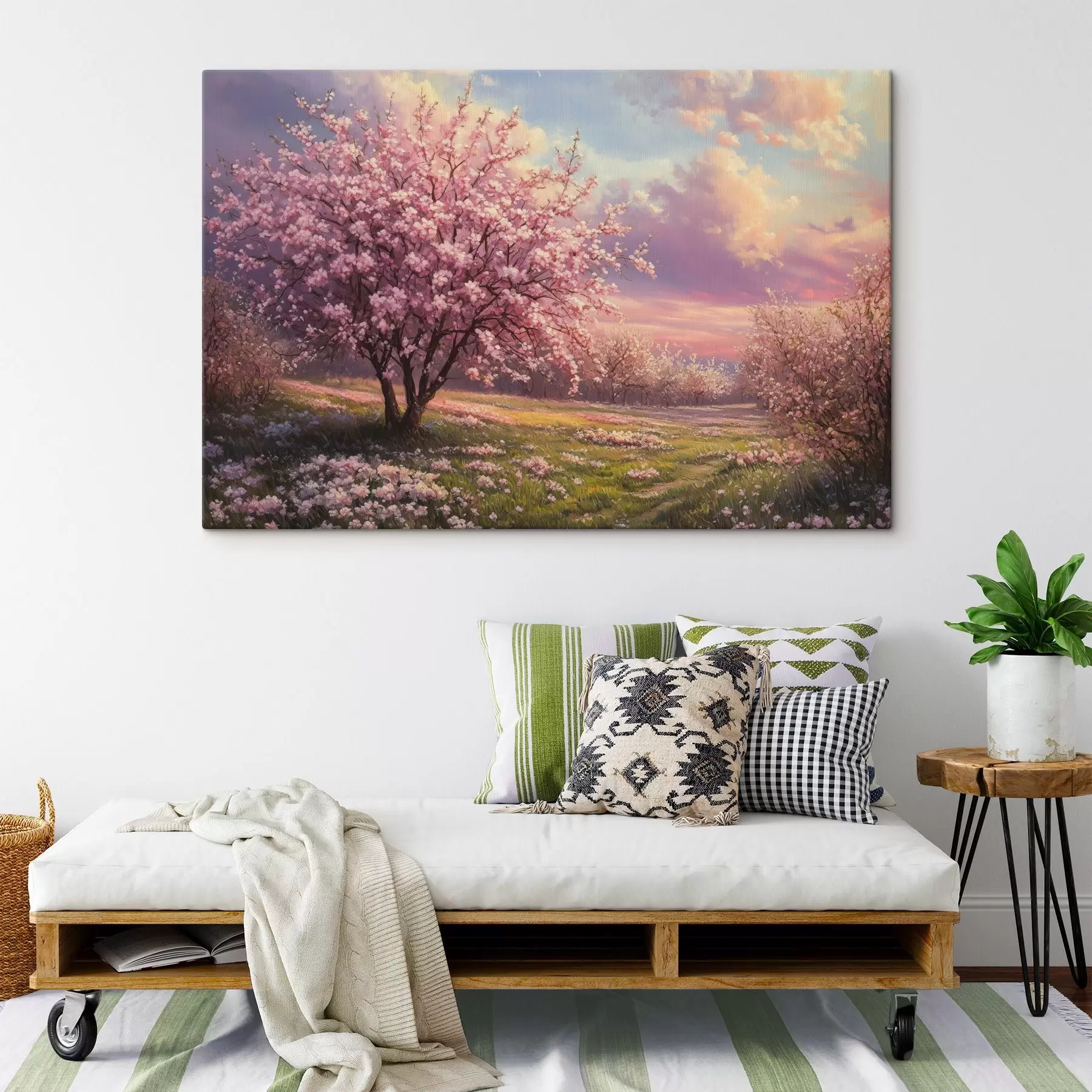 Obraz Kvetoucí růžové stromy Č. s44324