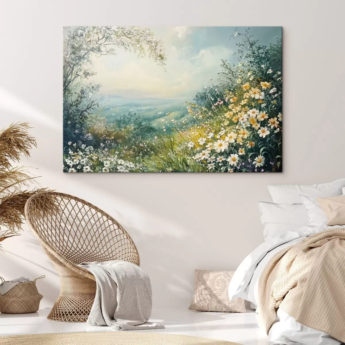 Obraz Kvetoucí pole v horách Č. s44325