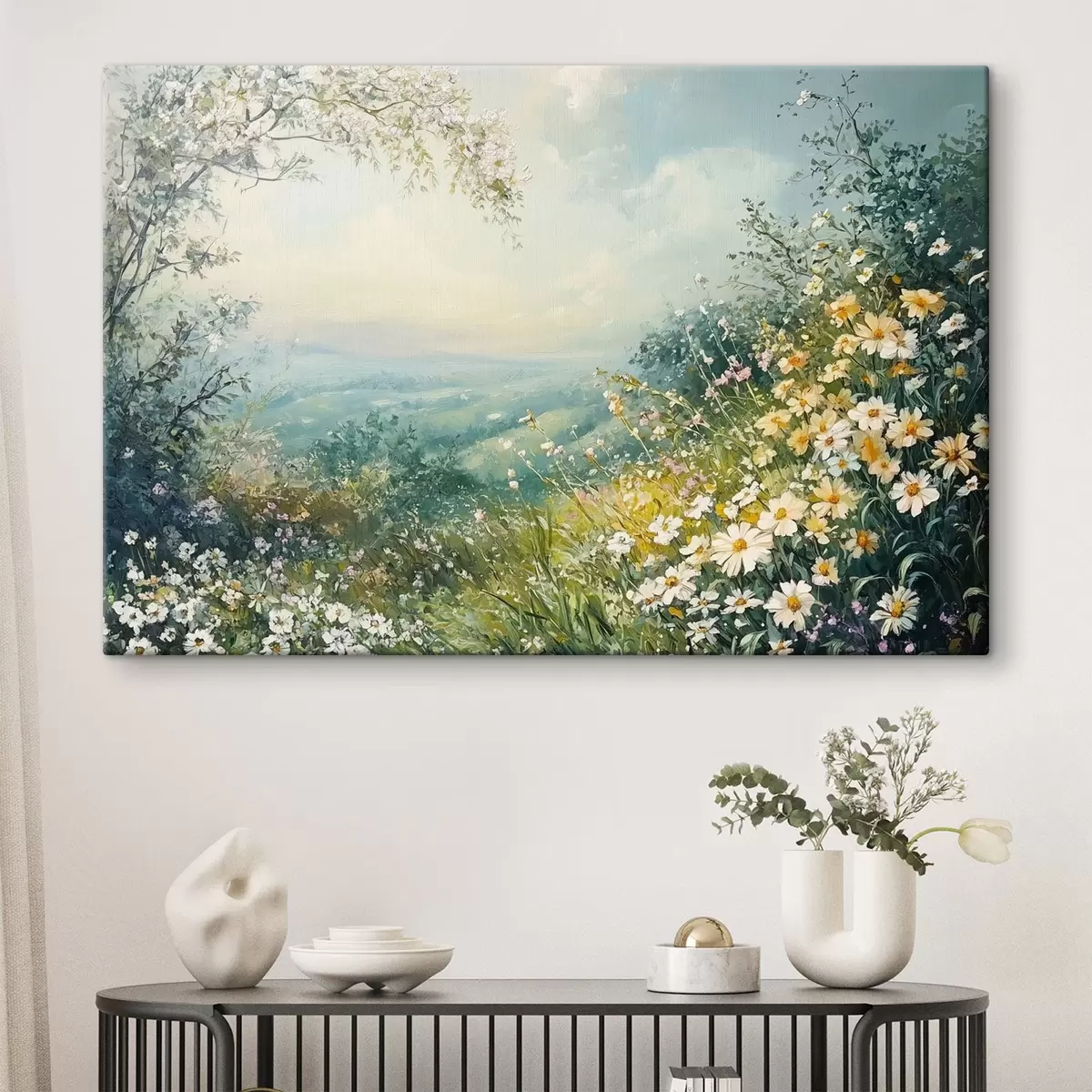 Obraz Kvetoucí pole v horách Č. s44325