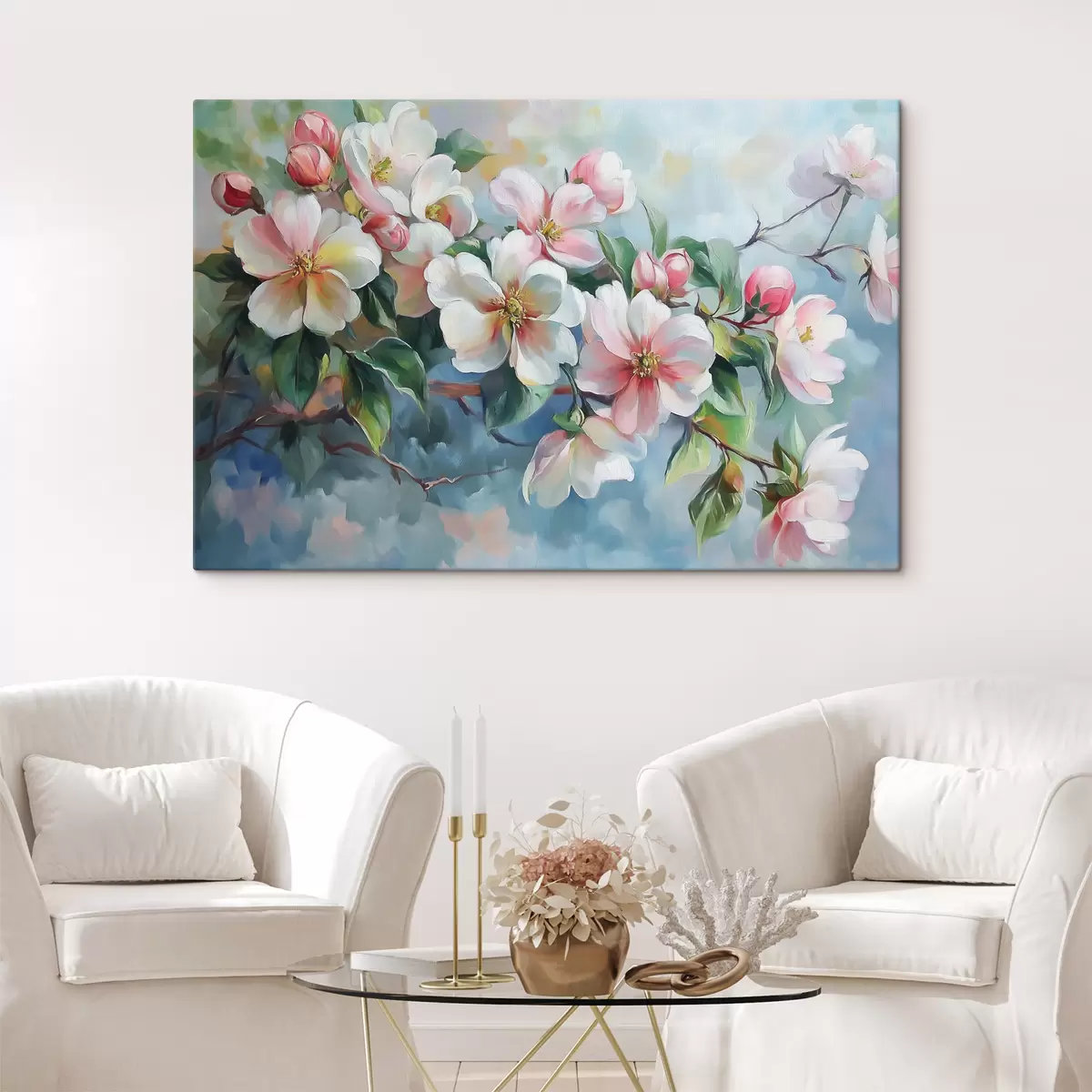 Obraz Větev s květinami Č. s44328