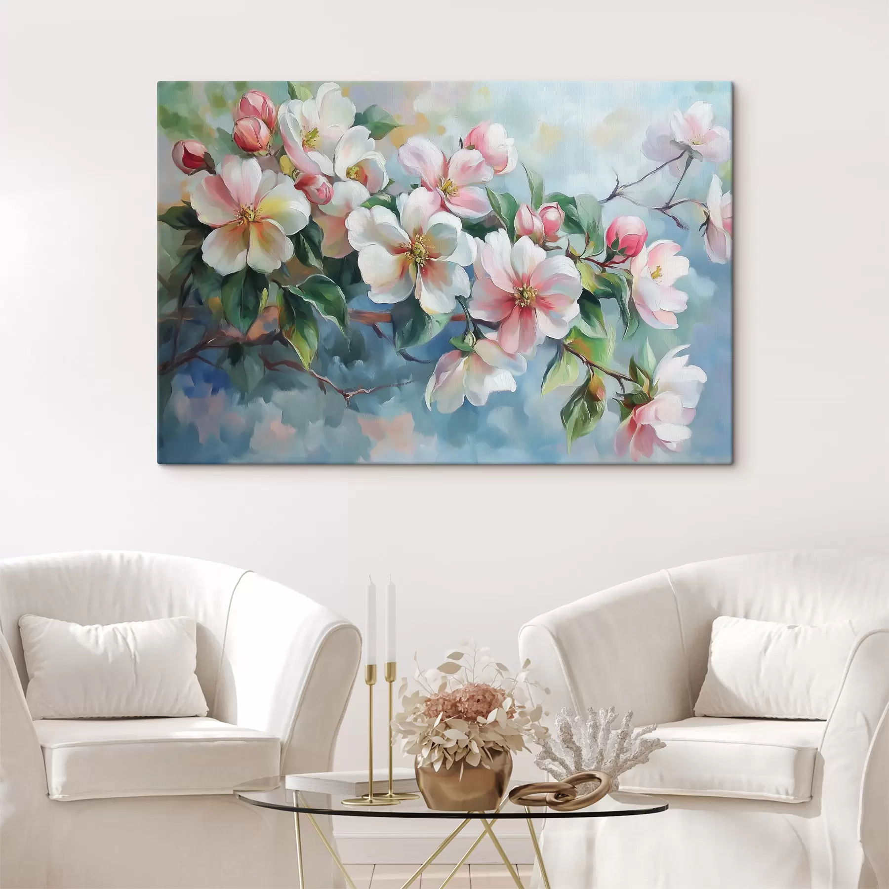 Obraz Větev s květinami Č. s44328