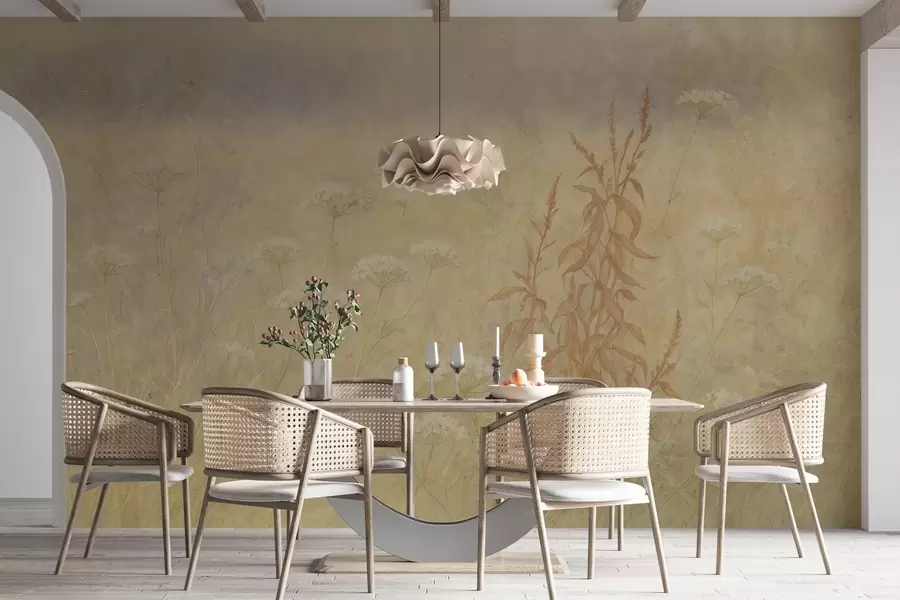 Fototapet Akvarelové pole w03972