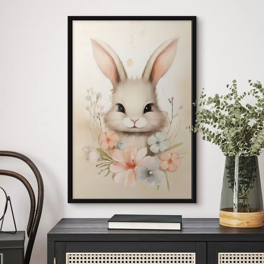 Fototapet Pysanka na jemném modrém pozadí f44385