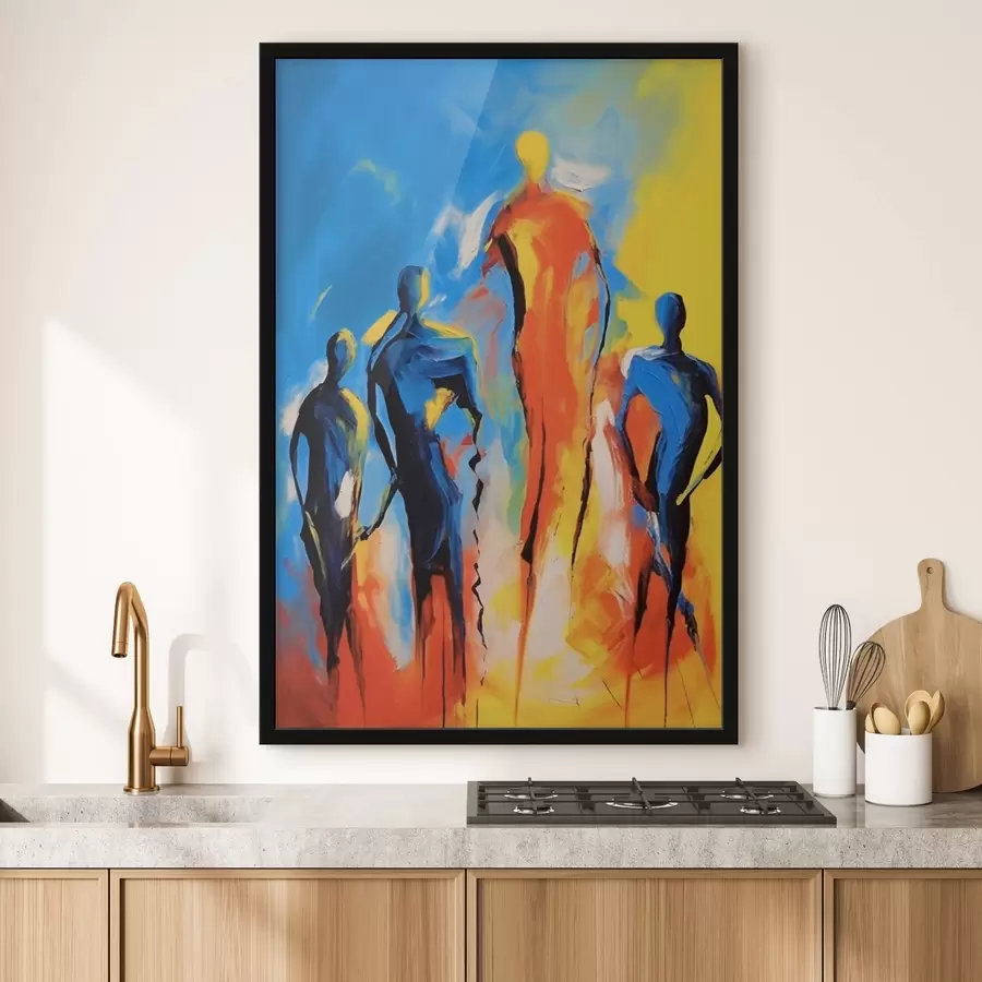 Obraz Abstraktní lidé Č. f44282