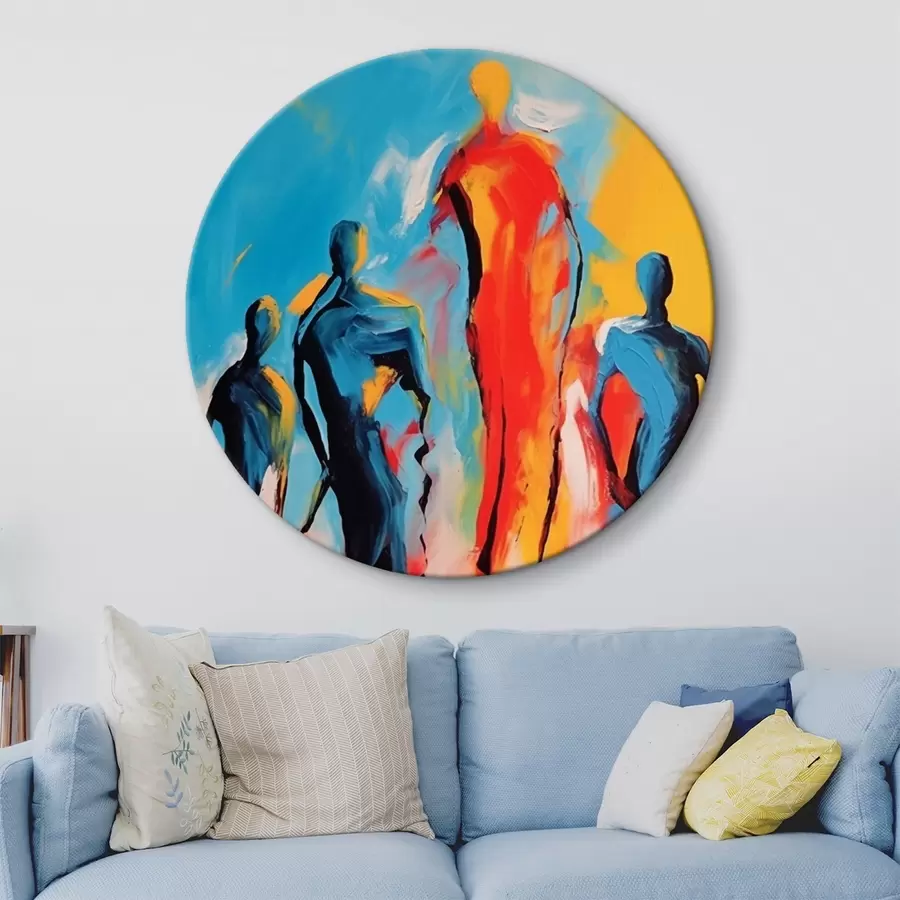 Fototapet Abstraktní lidé r44282