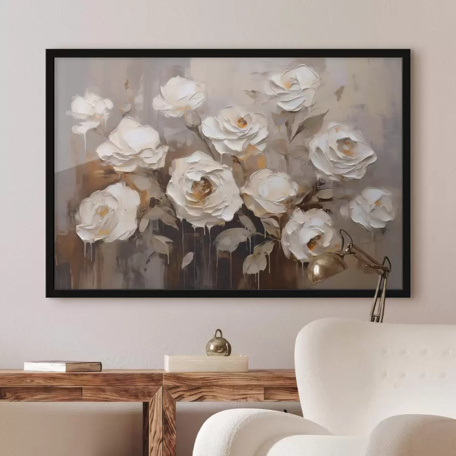 Fototapet Abstraktní kytice růží f44364