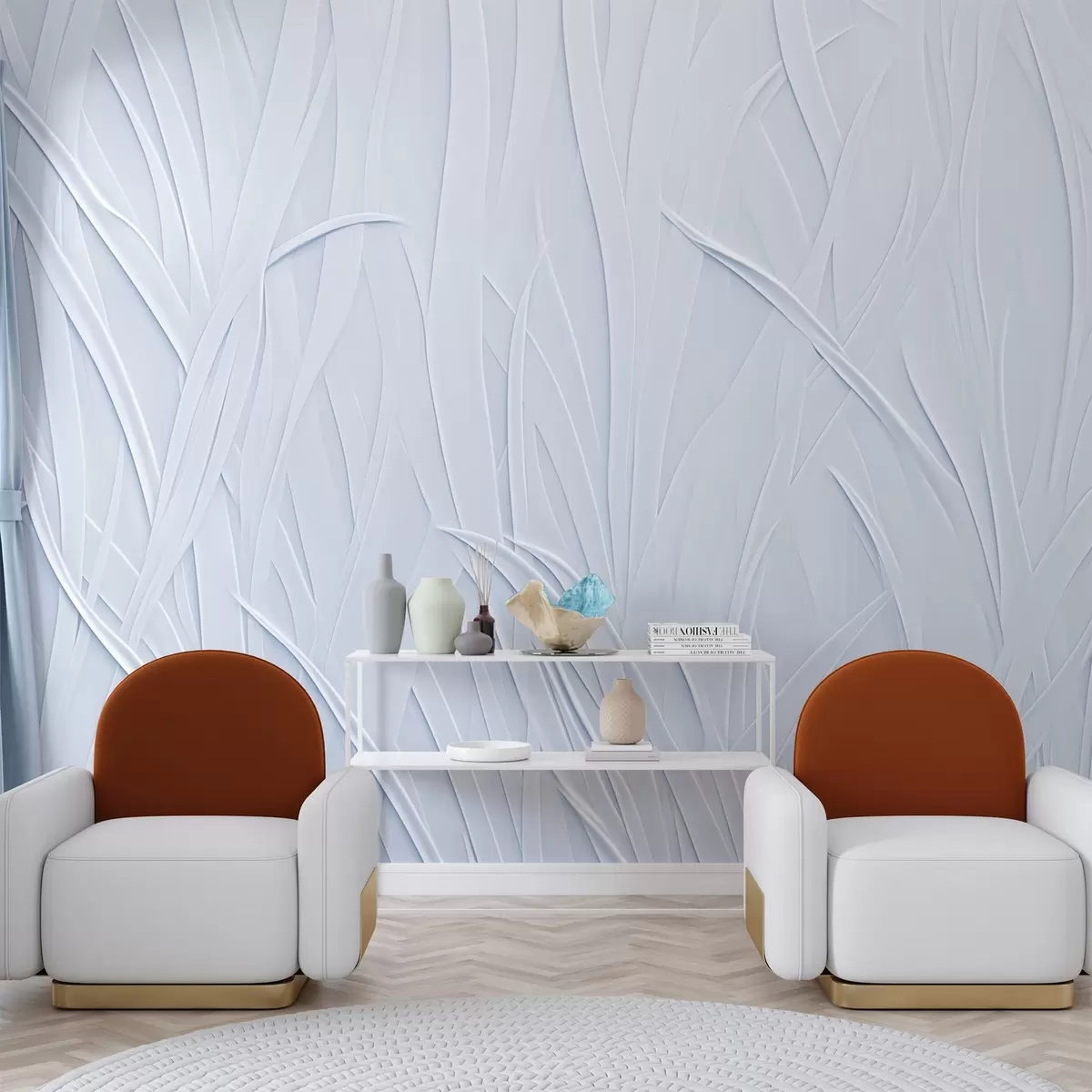 Fototapet Zakřivené linie w03985v1