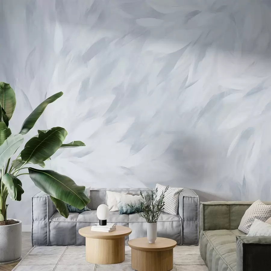 Fototapet Květiny ve stylu jemných tahů w03986v3