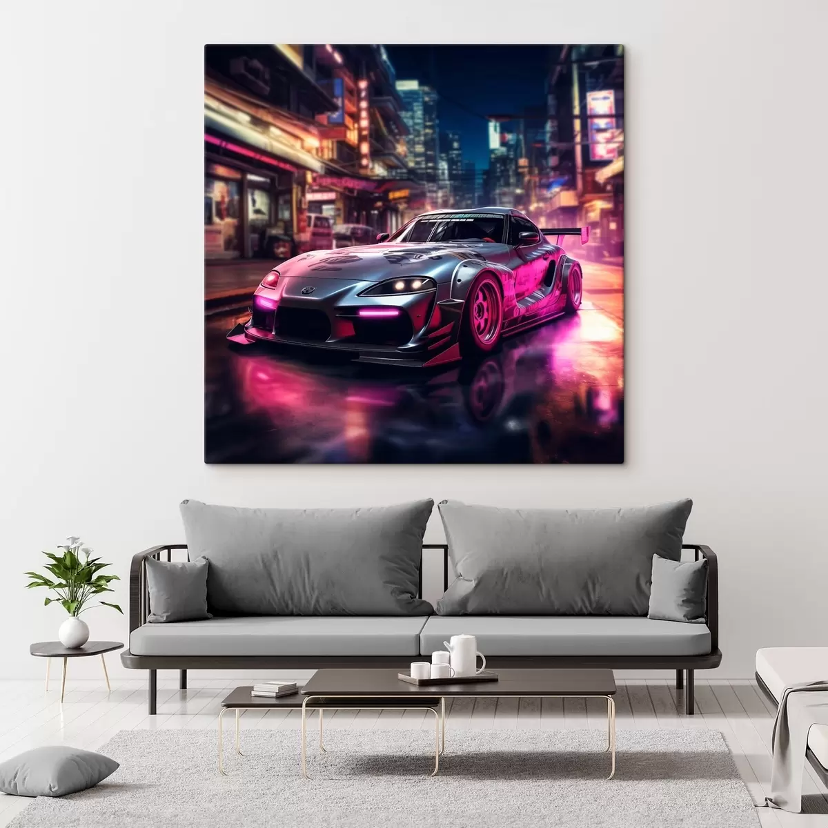 Obraz Supra: Vývoj rychlosti v neonovém oparu Č. s44343