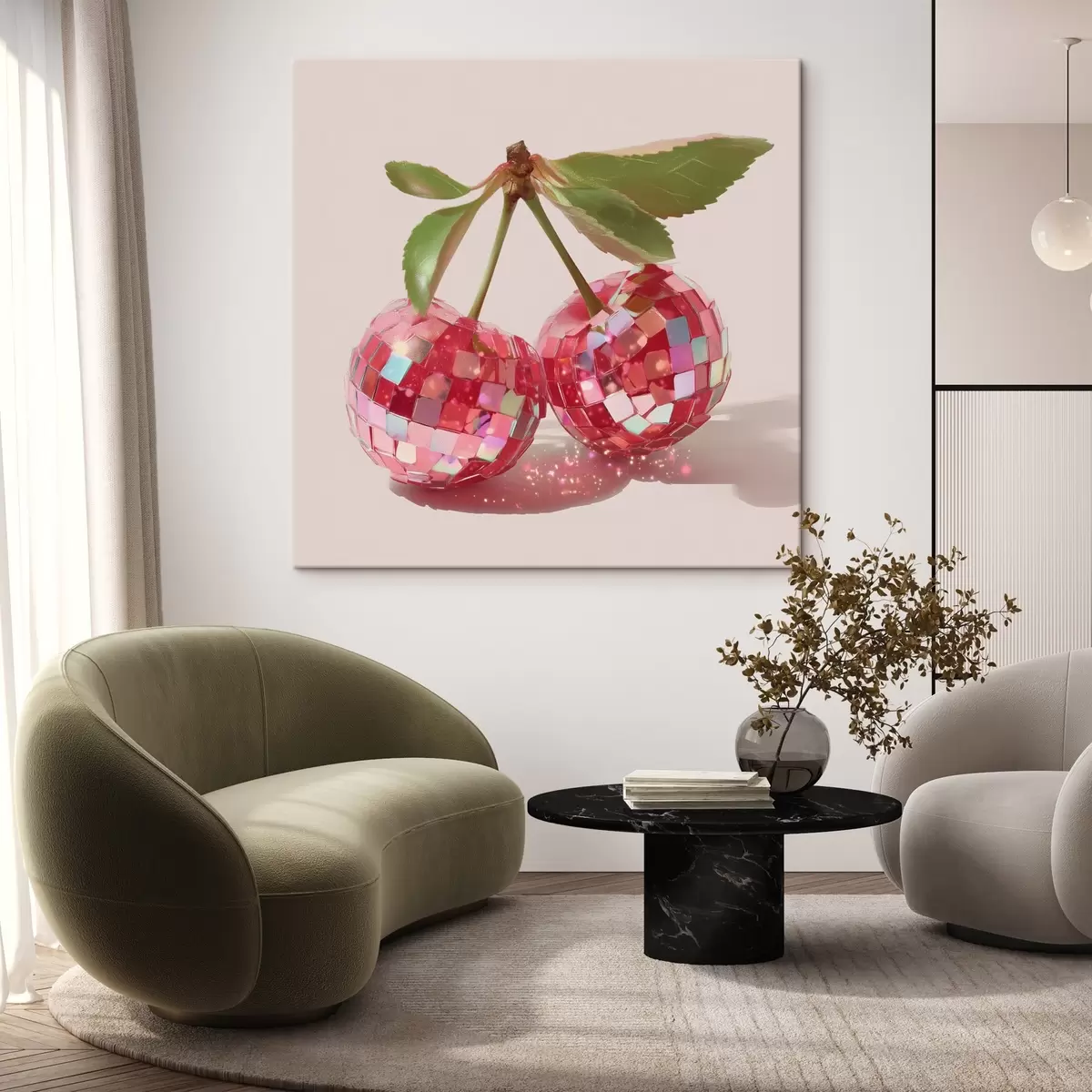 Obraz Zářivé třešničky Č. s44345