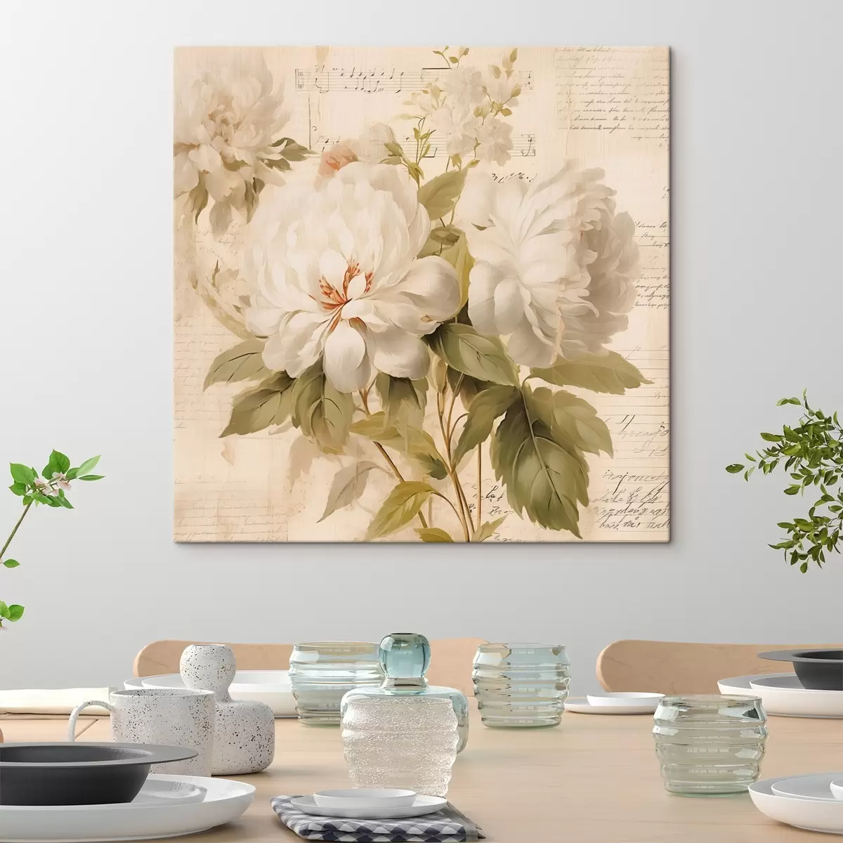 Obraz Vůně starých melodií a pivoněk Č. s44359